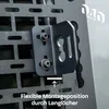 040 Parts 2er Set Aluminium Kofferhalterung (Mittelstück) Produktbild-Vorschau 2