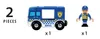 BRIO Polizeiwagen mit Licht und Sound; 33825 Produktbild-Vorschau 2