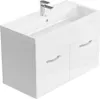 Meuble de salle de bain Paso 01 80 x 40 cm lavabo Blanc Voir les images du produit 2