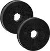 vhbw 2x Aktivkohlefilter Ersatz für Amica KF17130, 1160825, Produktbild-Vorschau 1