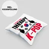 Trendation - K-Pop Deko-Kissen mit Füllung 40x40 Geschenk Produktbild-Vorschau 3