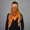 Baumwolltuch - Zebra orange - schwarz - quadratisches Tuch Produktbild-Vorschau 8