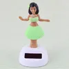 Armaturenbrett Wackelfigur Hula grün-hellgrün Frau Solar Produktbild-Vorschau 2