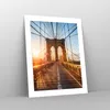 Poster - Poster ohne Rahmen - New York Brücke - 40x50 cm - Produktbild-Vorschau 7