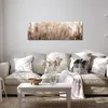 LUMASOUL Wandbilder Wohnzimmer Leinwandbild Natur 120x40 Produktbild-Vorschau 2