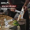 TIVOLI Campingaxt Outdoor Holz Survival Trekking Garten Axe Náhľad obrázku produktu 3