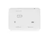 The back of a white carbon monoxide detector. Produktbild-Vorschau
