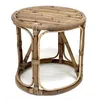 VD Leeden Beistelltisch Papasan - D40 x H40 cm - Rattan - Produktbild-Vorschau 2