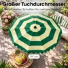 Mica Decorations Neigbarer Sonnenschirm mit Rüschen - Produktbild-Vorschau 6