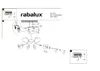 Rabalux 5099 Deckenleuchte 5 Spots Fauna, E27, gold-weiß, Produktbild-Vorschau 6