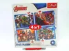 Marvel Avengers, puzzle 4 en 1 (Kinderpuzzle) Voir les images du produit 10