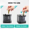 Electric Pencil Sharpener Elektrischer Anspitzer, USB Produktbild-Vorschau 9