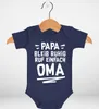 Baby Body Spruch lustig Papa bleib ruhig ruf einfach Produktbild-Vorschau 2
