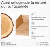LAMO Manufaktur Étagère murale avec supports en L blancs | Voir les images du produit 4