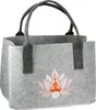 Gilde Tasche, rechteckig, "Namaste", Fraumotiv, Produktbild-Vorschau 3