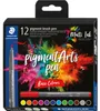 STAEDTLER MultiInk Pigment Arts brush pen 12er-Set sort. Produktbild-Vorschau 7