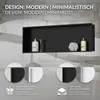 LuxeBath Nástěnná výklenek z nerezové oceli, 90x30x10 cm, Náhled obrázku produktu 3