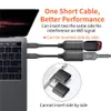 INF USB-C-auf-USB-3.0-Adapterkabel 5 Gbit/s Schwarz Produktbild-Vorschau 4