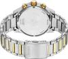 The back of a watch with a metal band, showing the case back and clasp. Produktbild-Vorschau