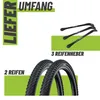 2er Set Schwalbe Reifen Marathon Plus MTB Schwarz Reflex Produktbild-Vorschau 3
