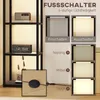HOMCOM LED Stehlampe Wohnzimmer Dimmbar mit Glasregal, Produktbild-Vorschau 5