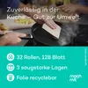 32 x Küchenrolle 3-lagig - 128 Halbblatt pro Rolle – frei Produktbild-Vorschau 4