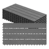 WOLTU WPC Terrassenfliesen Terrassendielen Holz-Optik, Produktbild-Vorschau 1