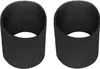 Two black foam filters for a vacuum cleaner. Produktbild-Vorschau