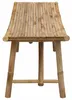 vidaXL Ławka ogrodowa Naturalna 110 x 45 x 50 cm Bambus Podgląd zdjęcia produktu 5