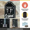 Nostalgic-Art - Termometr - Triumph - Oryginalne motocykle Podgląd zdjęcia produktu 3