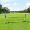 SPORTNOW Badmintonnetz Set, Höhenverstellbares Tennisnetz Produktbild-Vorschau 2