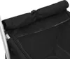 vidaXL Hundewagen Faltbar Schwarz 100x49x96 cm Leinenstoff Produktbild-Vorschau 7