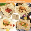 100 Blätter Backpapier Zeitungsoptik, Backpapier Zuschnitte Produktbild-Vorschau 6