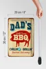 Blechschild Retro 20x30cm dad`s world famous BBQ grillin Produktbild-Vorschau 6