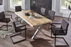 Refurbished Möbelretoure Esstisch Baumkante massiv Akazie Produktbild-Vorschau 5