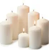 KERZENSET 7-fach sortiert Pillar Candle Stompkaars  Weiß | Produktbild-Vorschau 5