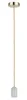 Paulmann Pendel E27 2m Stoffkabel Gold Fassung Alabaster Produktbild-Vorschau 6