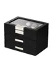 Rothenschild Uhrenbox RS-2350-30BL für 30 Uhren black Produktbild-Vorschau 2