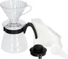 Hario Einsteigerset Kaffee 4 teilig Glas schwarz V60 Craft Produktbild-Vorschau 3