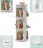 Relaxdays Detská otočná knižnica, 12 priehradiek, VxH: 97 x Náhľad obrázku produktu 5