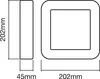 LEDVANCE LED nástěnné a stropní svítidlo, svítidlo pro Náhled obrázku produktu 5