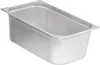 A stainless steel food pan. Náhled obrázku produktu
