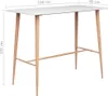 barový stôl vidaXL biely 120x60x105 cm Náhľad obrázku produktu 4