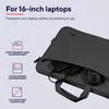 Bologna Slim Laptop Bag 16 pouces Eco - noir Sac pour Voir les images du produit 8