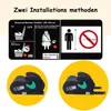 YALION Kindersitzerhöhung Sitzerhöhung Auto Kinder Produktbild-Vorschau 5