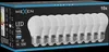 Mexen Nova 10x LED žiarovka E27, G45, 1W, studená biela - Náhľad obrázku produktu 5