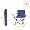 3.12 # 2er Pack # Campingstuhl in blau - 2 Stück Produktbild-Vorschau 2