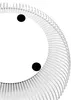 Relaxdays Obstschale Metall, runder Obstkorb, HxD: 8 x 28 Produktbild-Vorschau 8