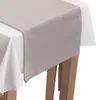 Voppi Bieżnik na stół 40x250 cm szary welurowy Podgląd zdjęcia produktu 4