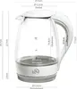 T24 LED Glas Wasserkocher 1,7 Liter LED Beleuchtung Produktbild-Vorschau 12